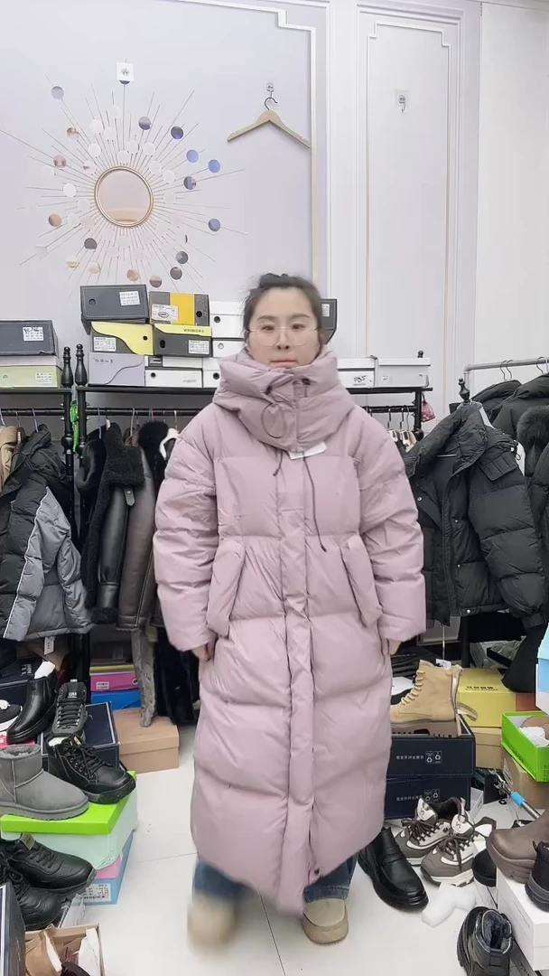 400g绒大被子款鸭绒服90-160斤