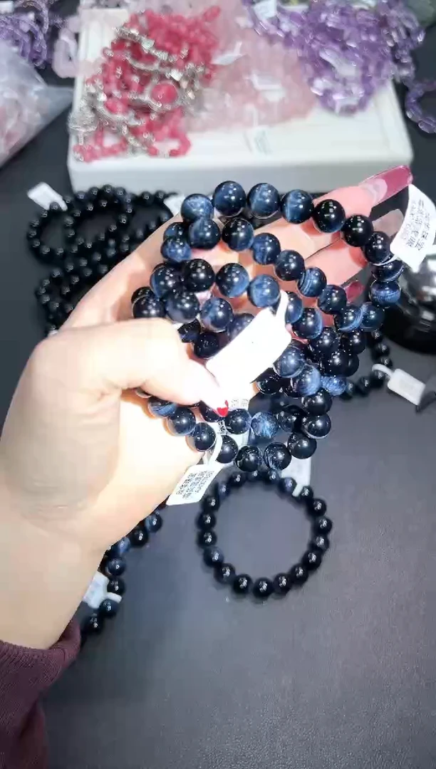 【闪购商品】木变石（虎睛石）手串未镶嵌84E多样性发其一/1条