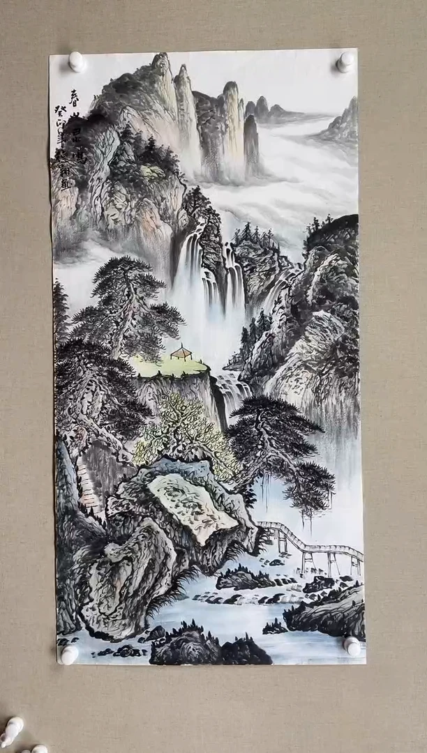 国画138*68 孙德翔孙德翔孙德翔孙德翔