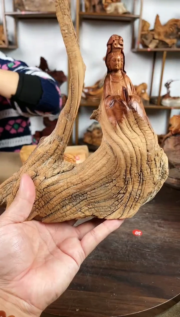 【闪购商品】柏木（崖柏）木雕1