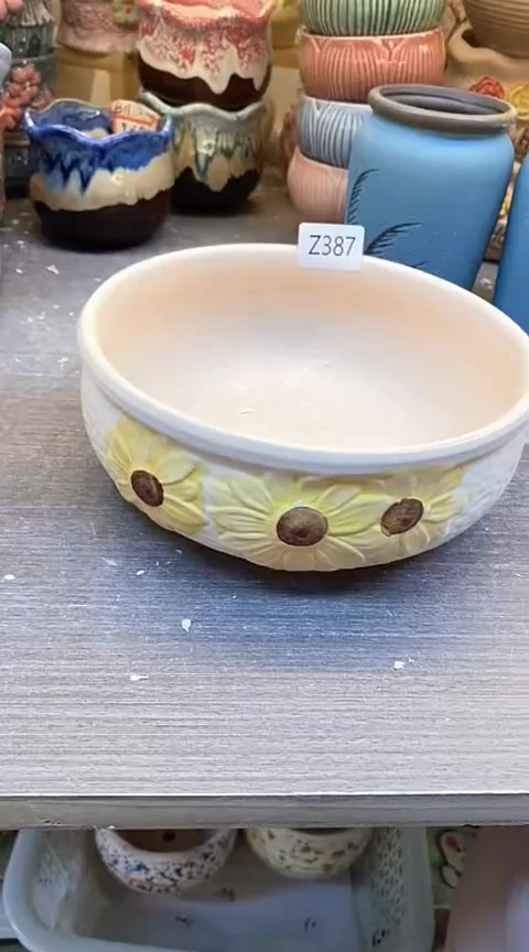 @@陶瓷多肉花盆Z387