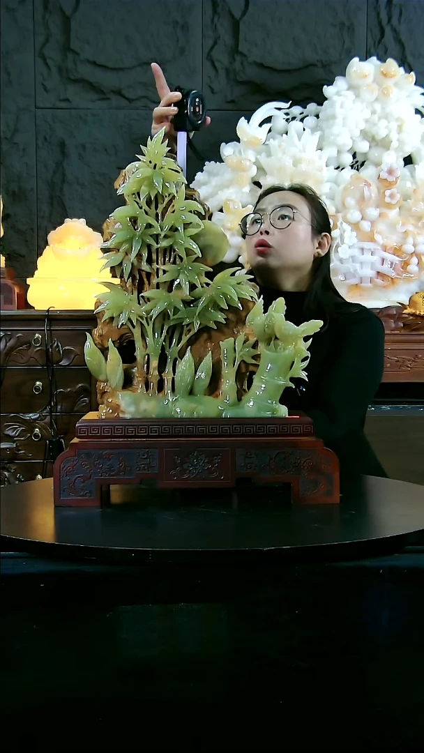 玉精品家居商务摆件