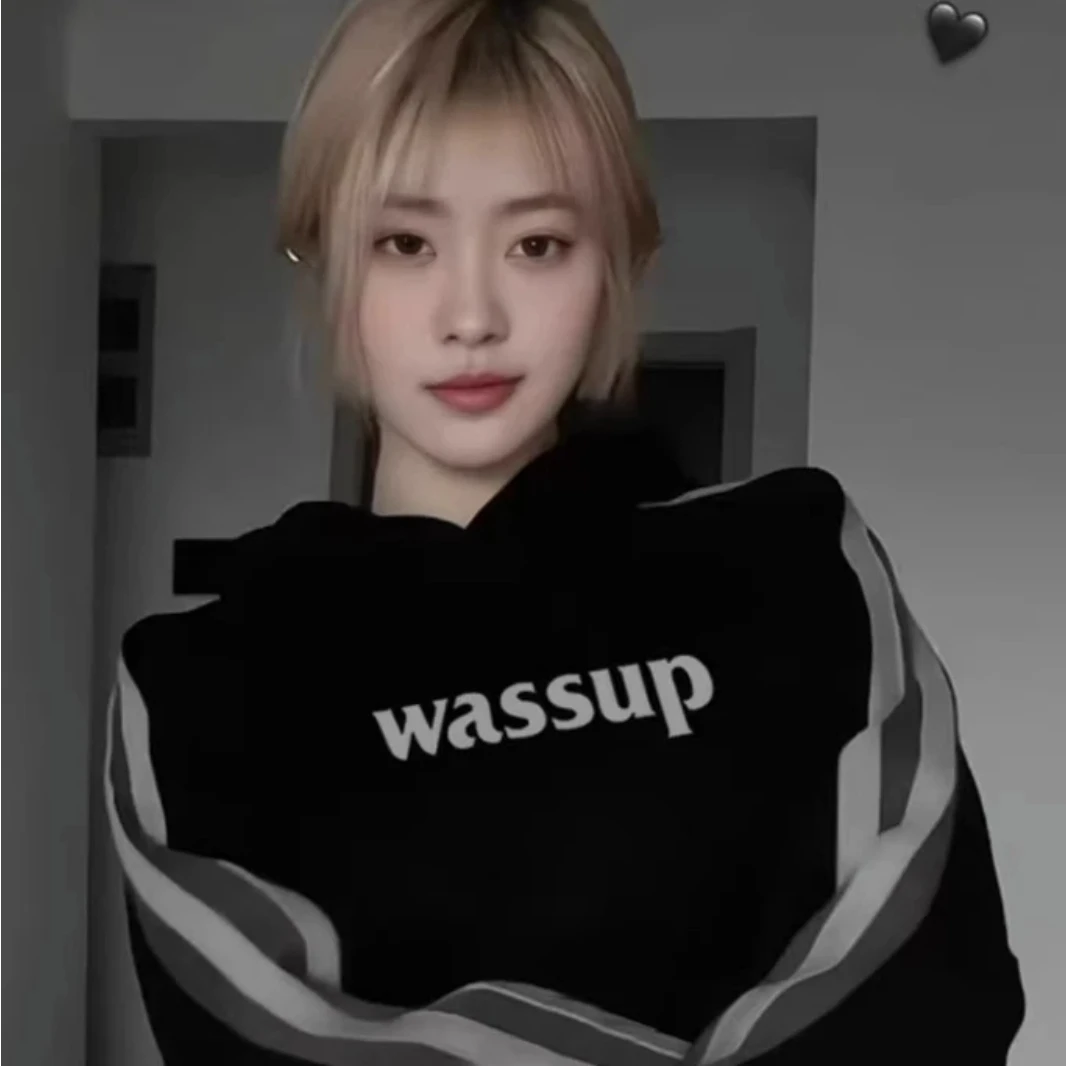 国潮牌设计感小众拼接连帽卫衣男女秋冬季oversize美式复古外套