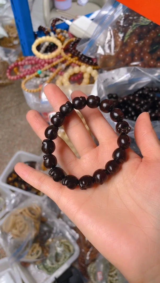 菩提根/象牙果手串a18  a18微瑕猫爪