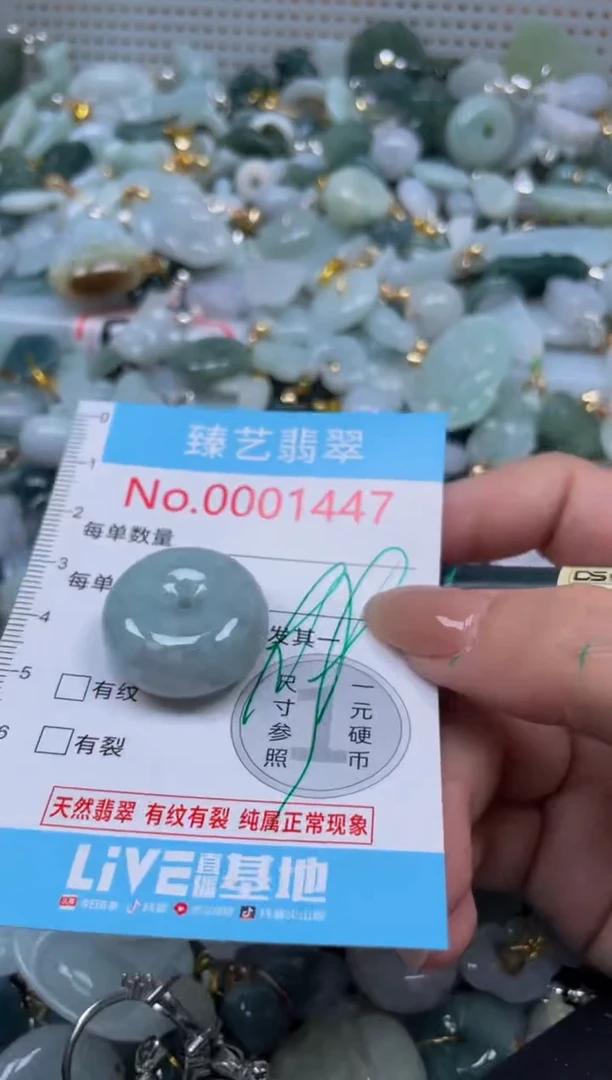 颈饰未镶嵌翡翠1447