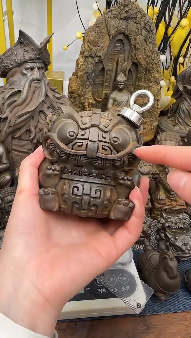 铁精致创意吞金兽大号