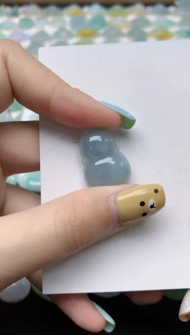 翡翠未镶嵌颈饰天然翡翠A货