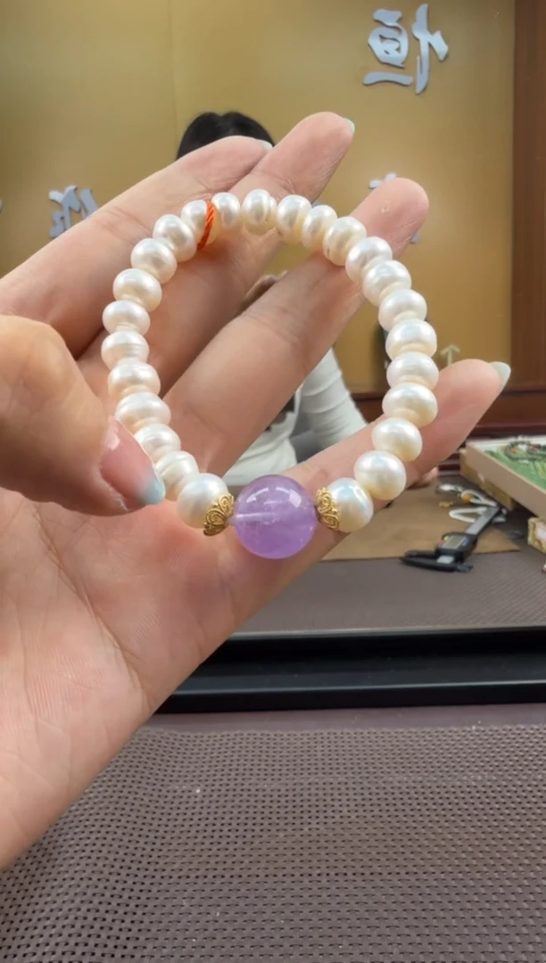 颈饰未镶嵌淡水珍珠手串