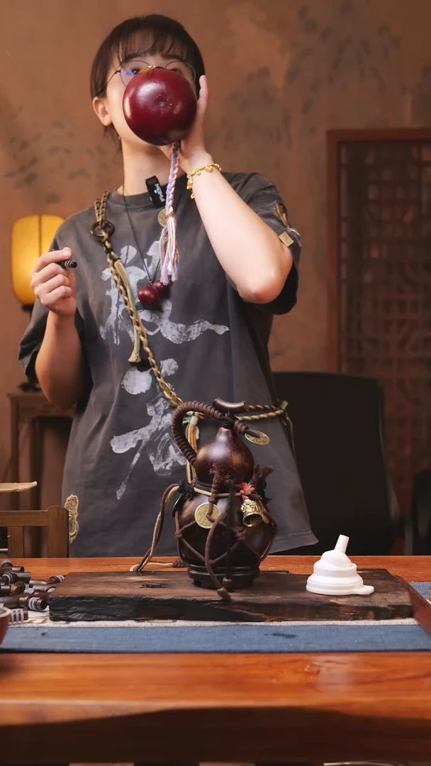 186号精品大漆葫芦防腐防渗装水茶酒
