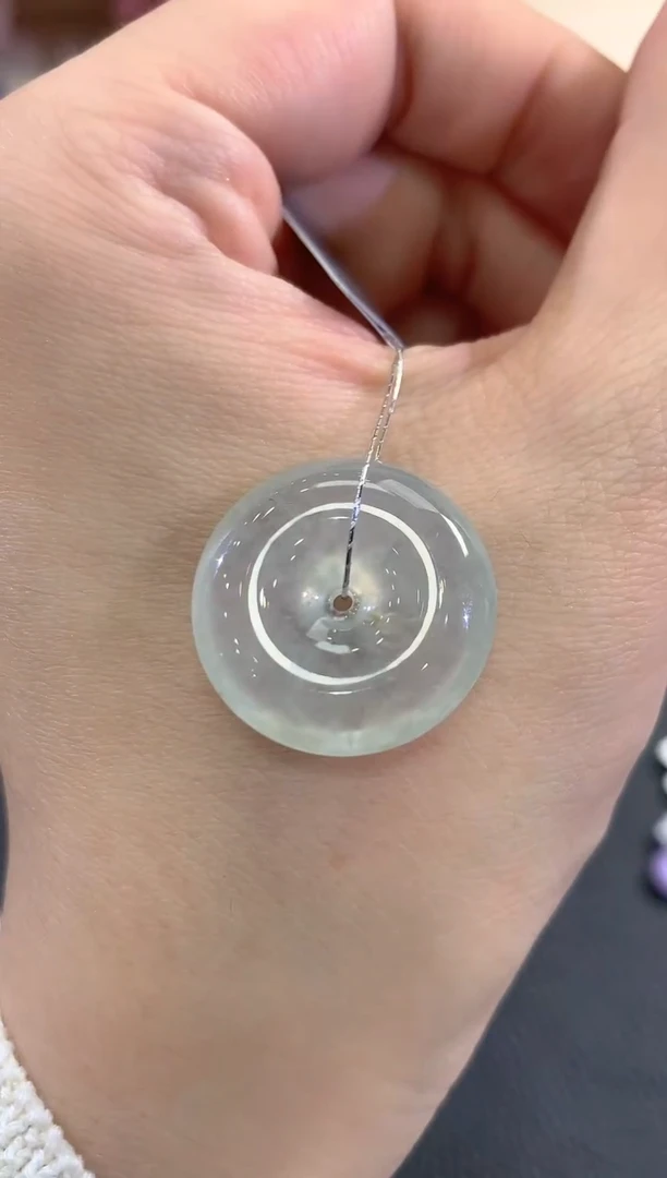 吊坠(不含链)未镶嵌翡翠b37