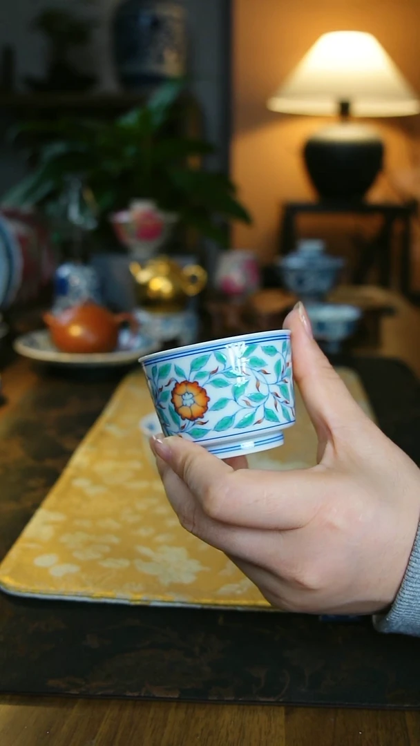 斗彩马蹄杯11111111