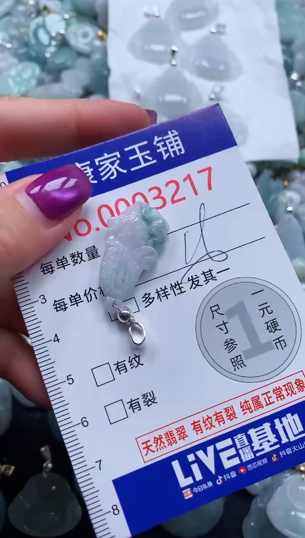 颈饰未镶嵌翡翠3217