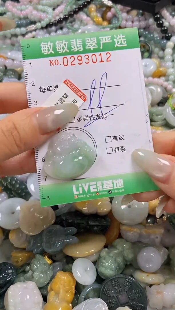 翡翠未镶嵌颈饰闪购0293012多样性发其一