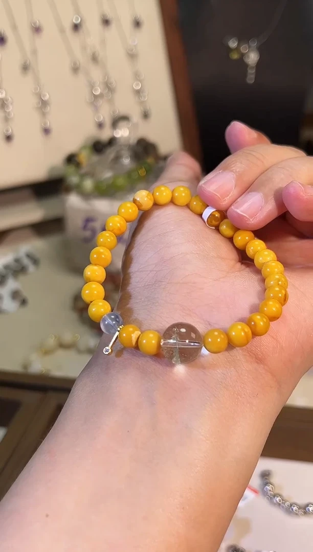 手串蜜蜡未镶嵌g039多样性发货一件