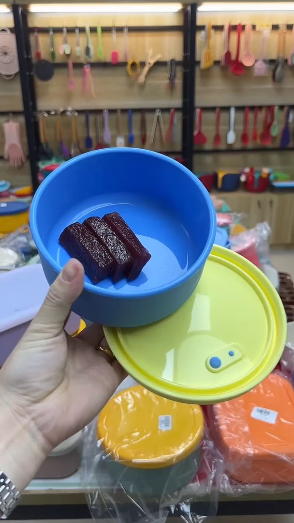 硅胶蓝底黄盖-700排气圆盒