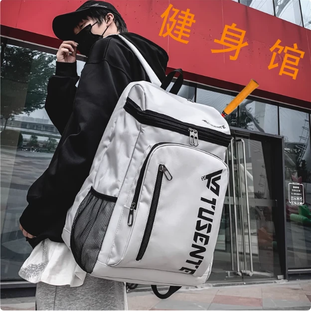 羽毛球包双肩包专业防水背包男运动训练2025新款大容量网球拍包jl