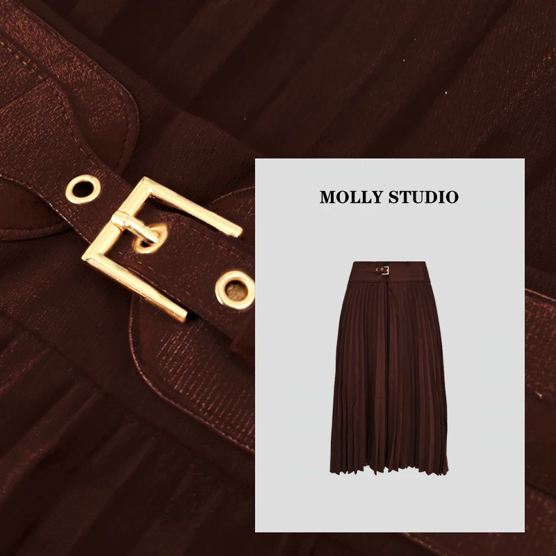 【焦糖邂逅】Molly 时尚气质简约 半身裙  M2025532