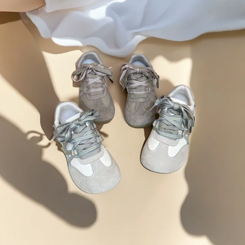 8529复古德训鞋女款时尚百搭简约潮鞋德训鞋