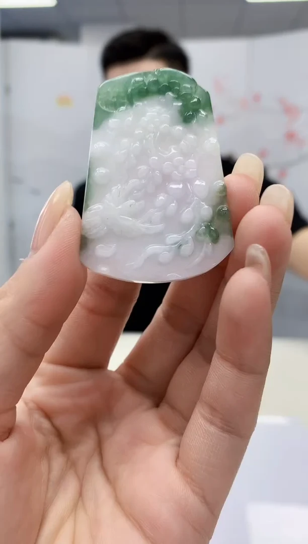 【闪购商品】翡翠颈饰未镶嵌5157lr-jj挂件89