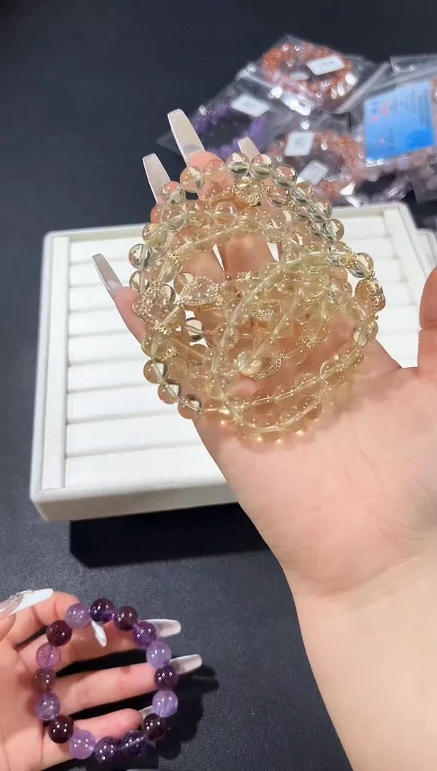 未镶嵌手串水晶1l多样性发其一【1条】默认微瑕