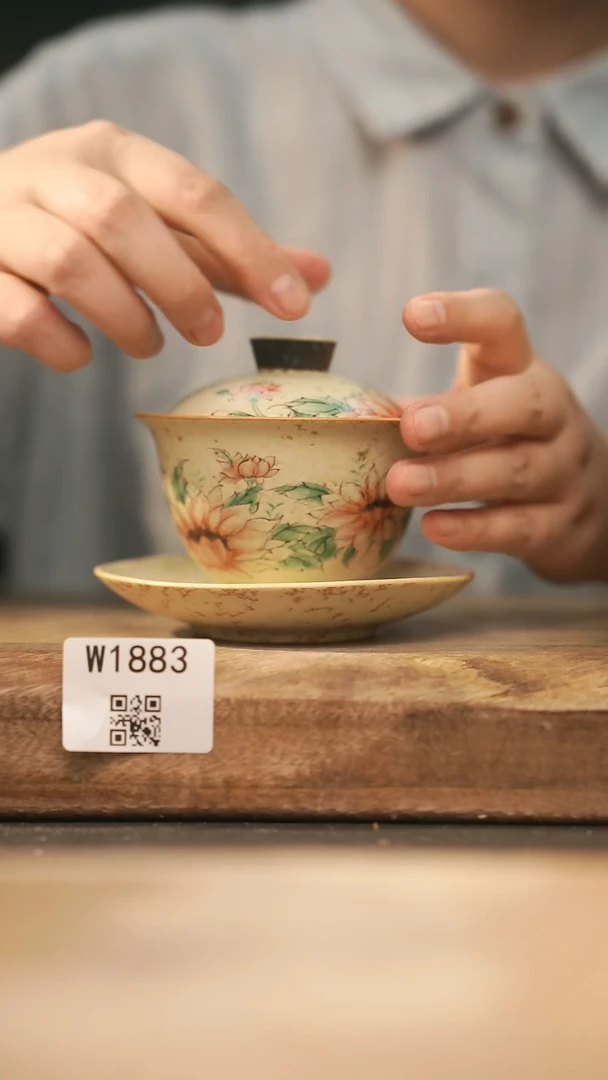 【经典福利】/ 盖碗@@W1883