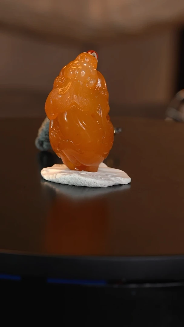 未镶嵌和田玉挂件小***腐