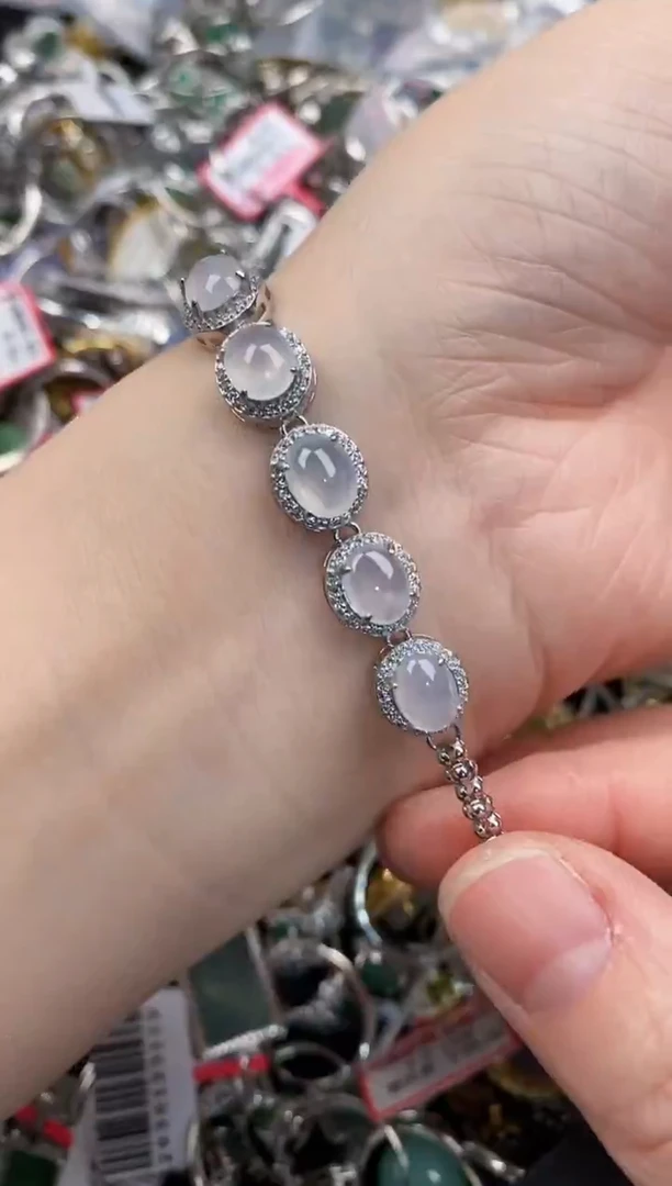 银S925镶嵌戒指翡翠555     6