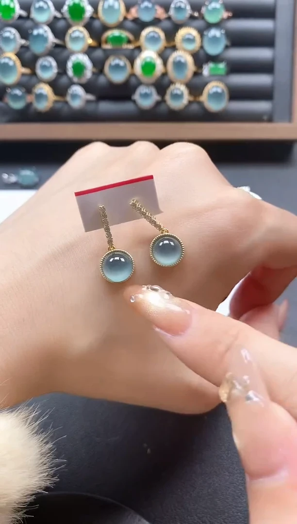 银S925镶嵌戒指翡翠411