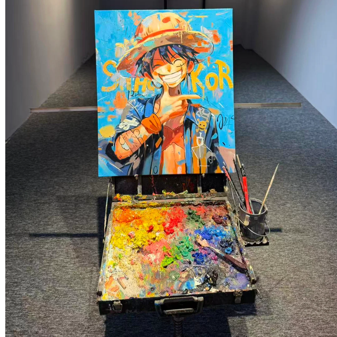 《纯手工油画》动漫个性化手绘油画！