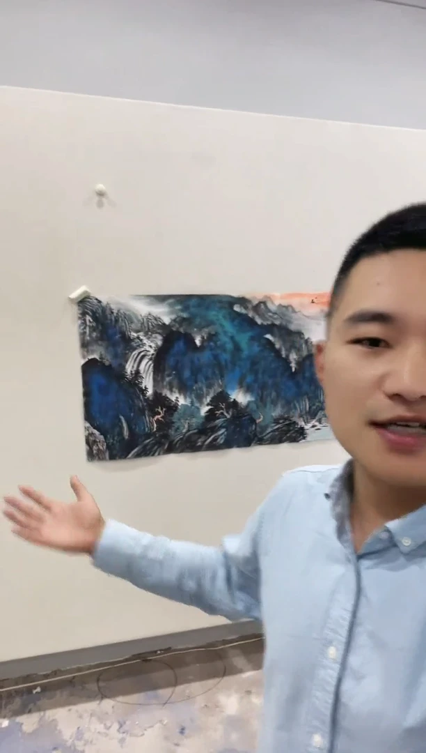 国画12平尺山水国画