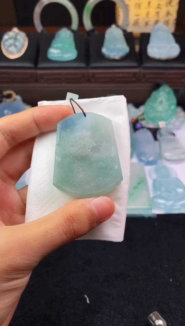 未镶嵌定制翡翠S毛货不退不换