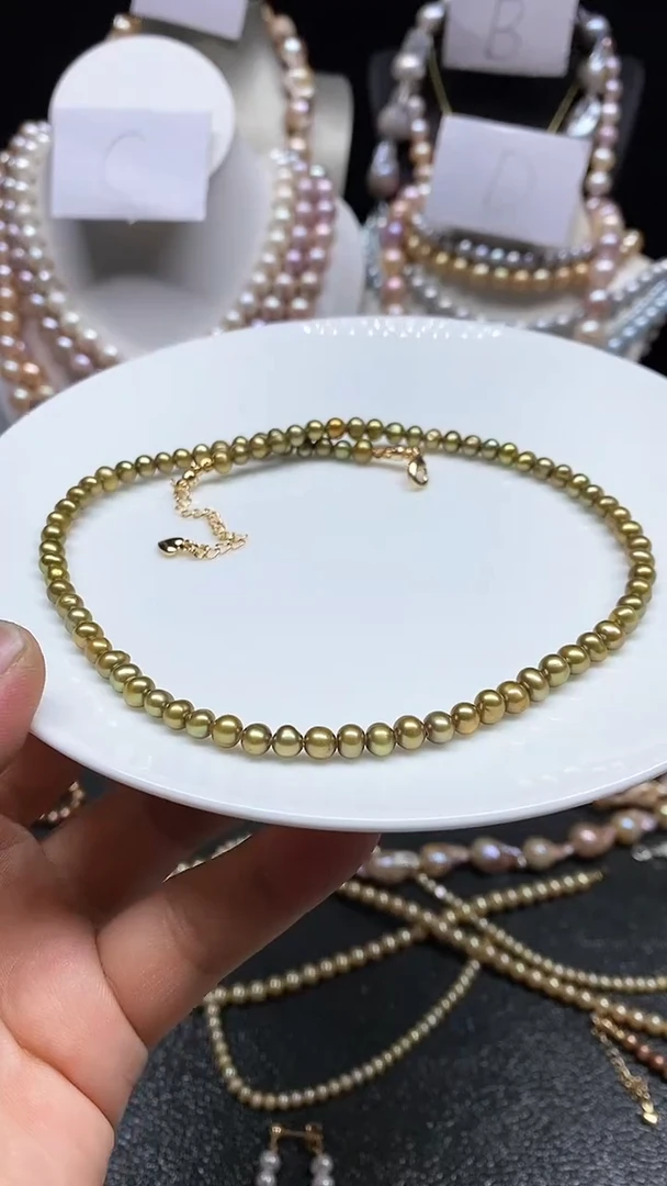 【闪购商品】淡水珍珠颈饰未镶嵌多人