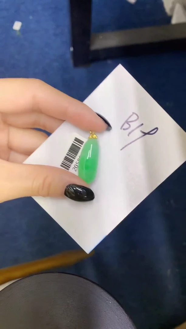 【闪购商品】翡翠颈饰18K金镶嵌0000000000