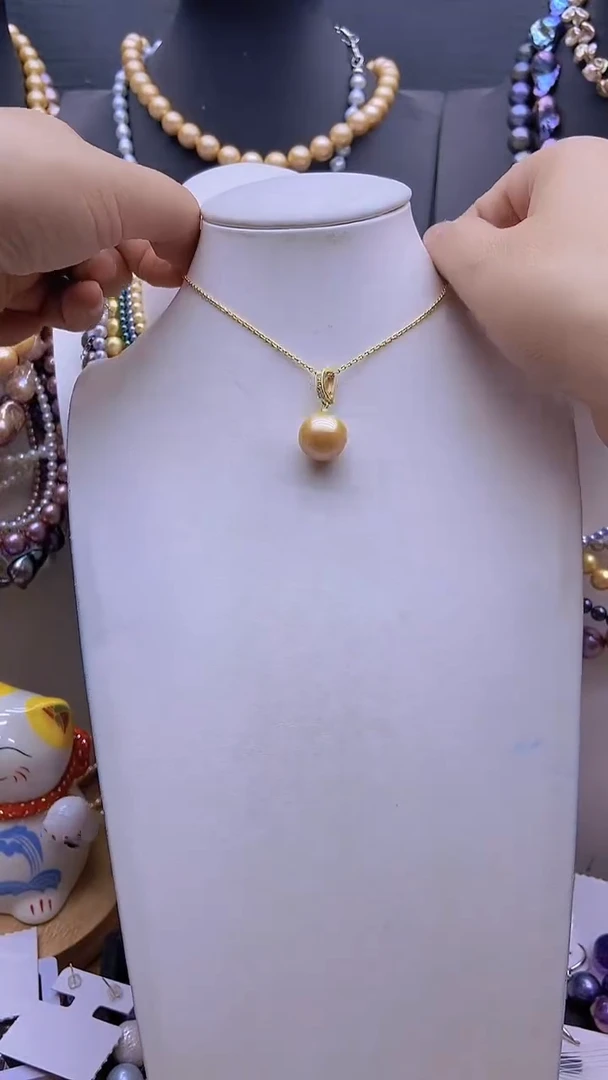 淡水珍珠未镶嵌颈饰1