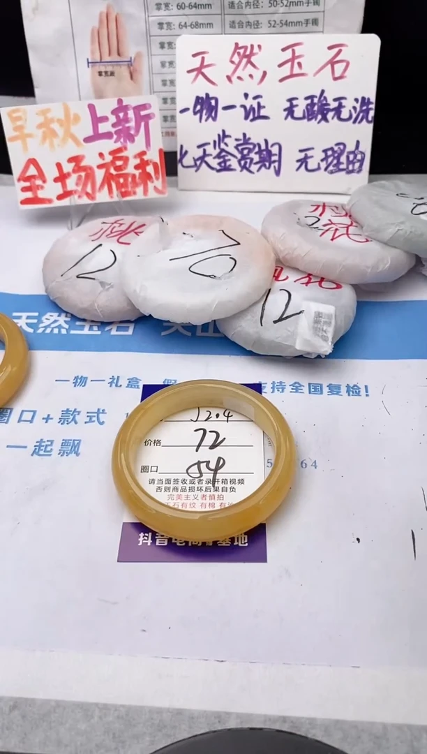 未镶嵌手镯石英质玉j204-HB54+