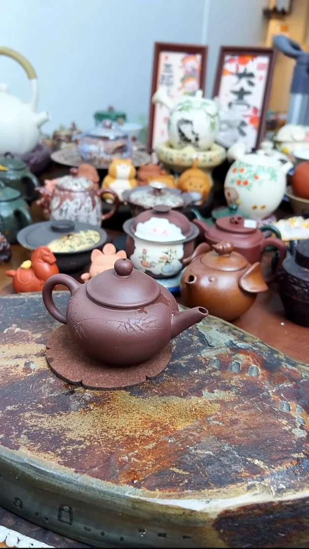 【茶瓷物语】小紫砂壶