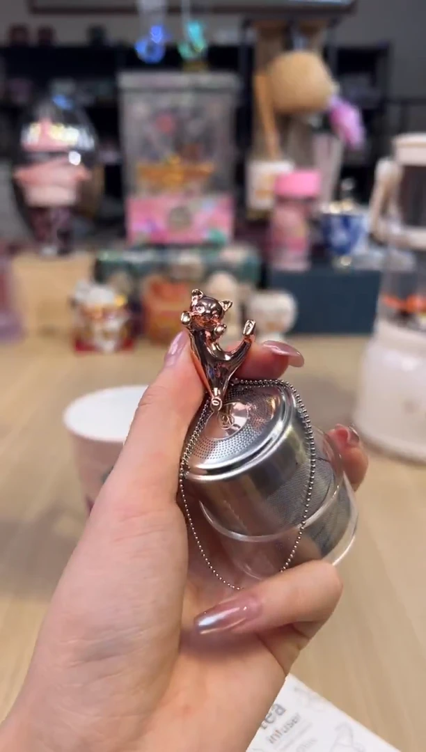 57猫咪茶漏