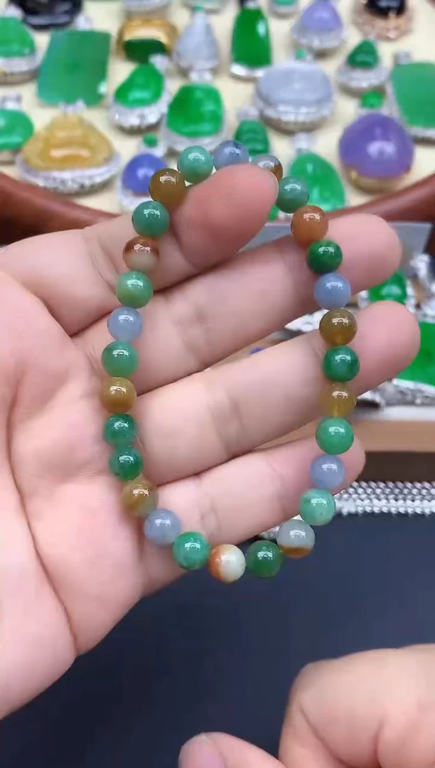 未镶嵌手链翡翠38-中国好珍宝