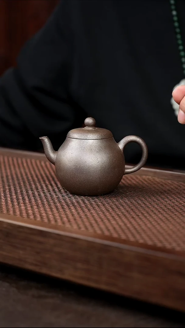 茶壶紫砂还原烧问圆