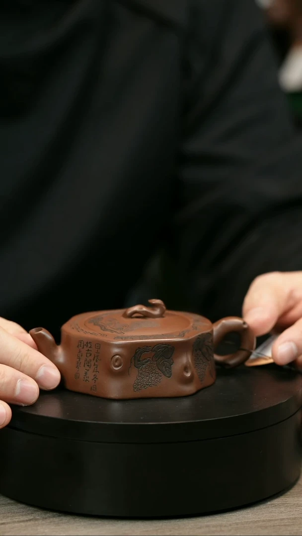 茶壶紫砂东*H1460赵信军扁松桩