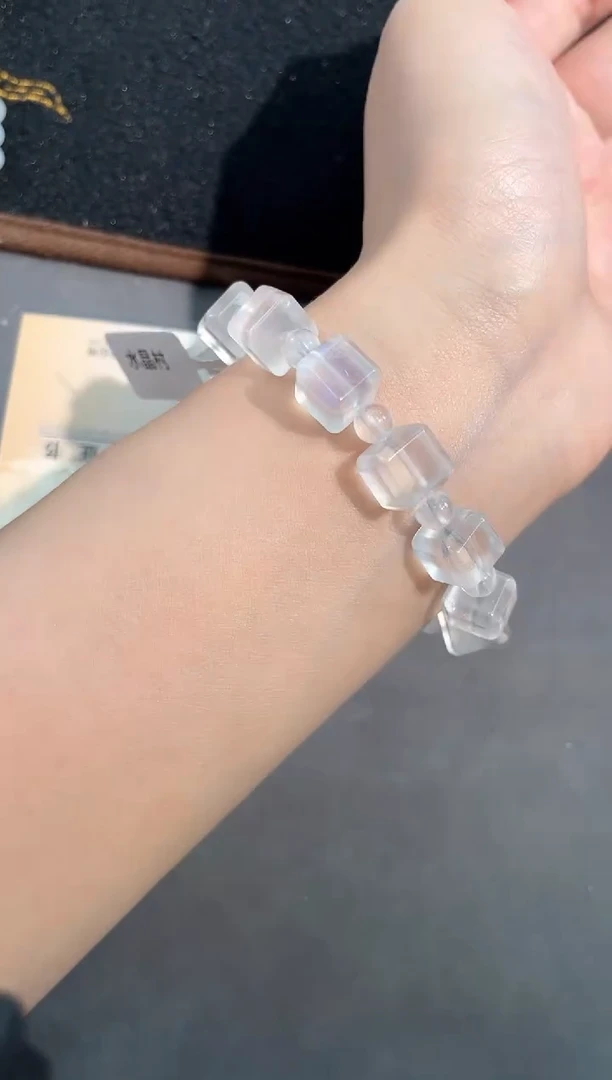 【闪购商品】月光石手链未镶嵌65号方糖款月光石10mm