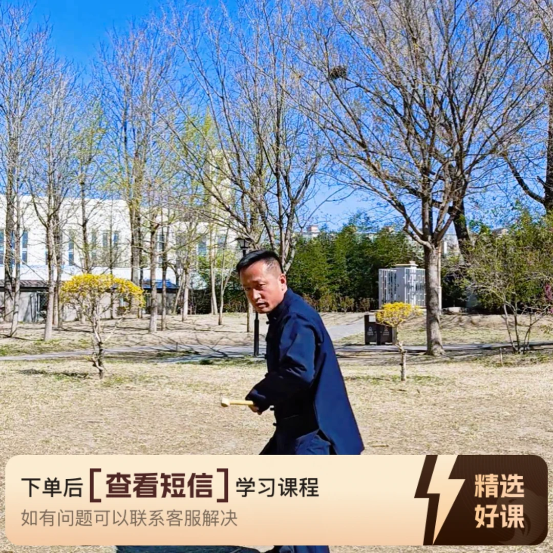 鞭杆七手讲解课程（留意短信解锁课程）
