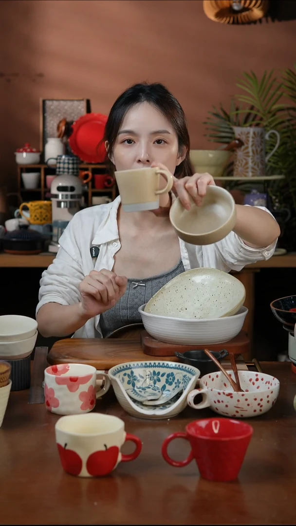 瓷片小碗+小杯  微瑕 凑满20发货