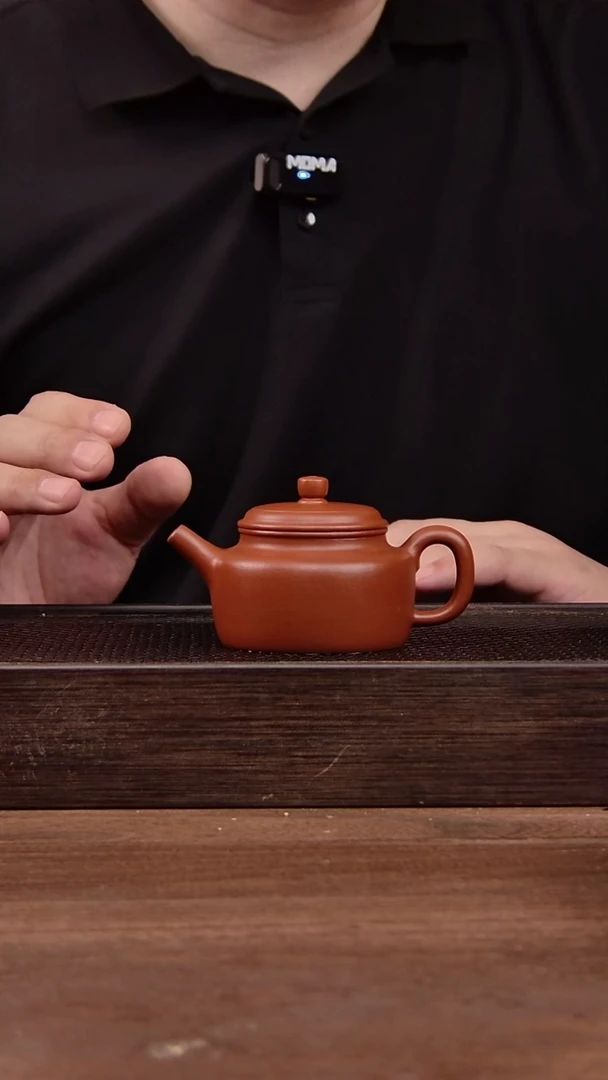 茶壶紫砂用****X朱泥小德钟   130CC