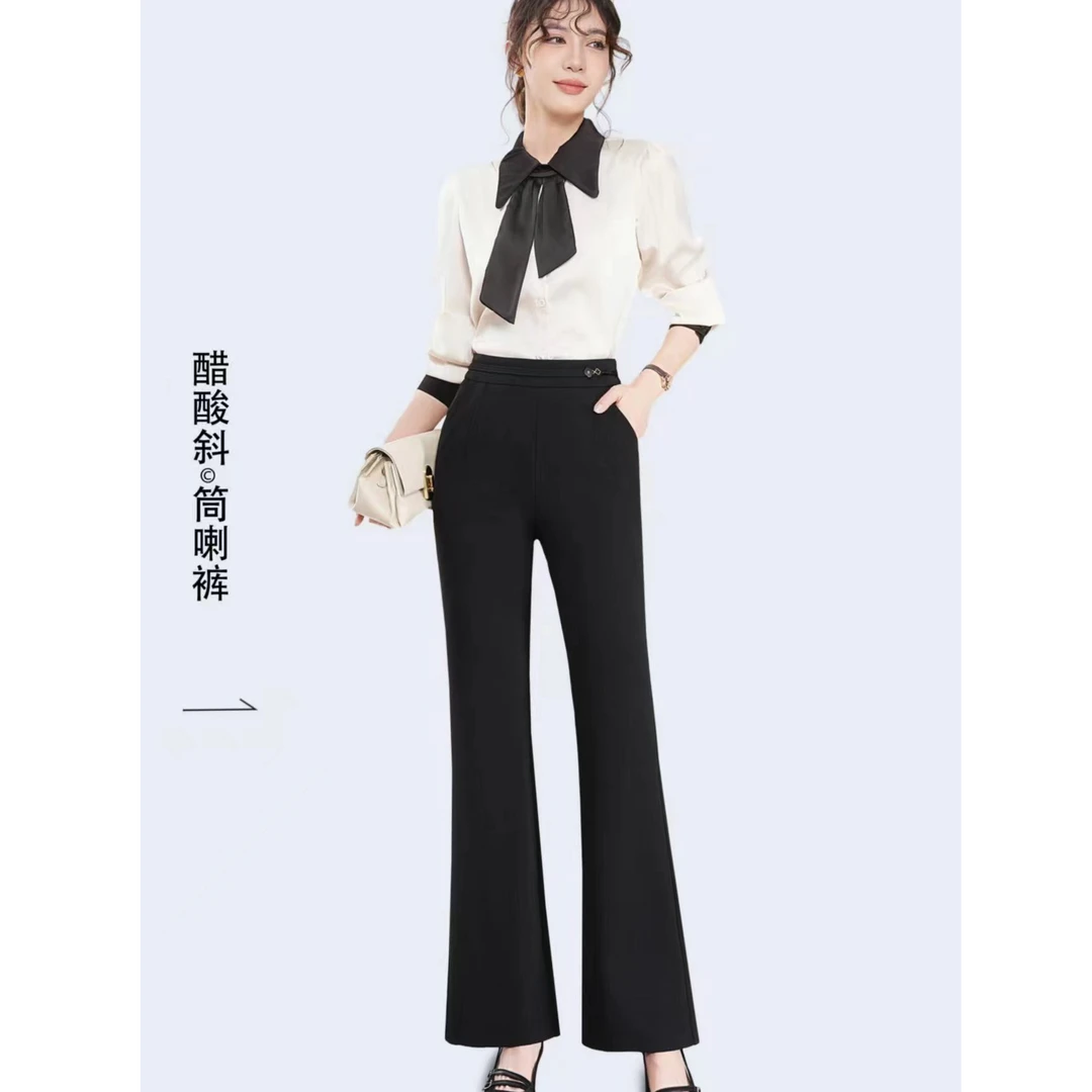 真斯贝尔推荐新款筒喇裤