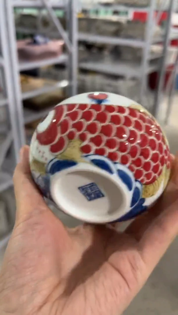 瓷片陶昨明罗汉杯（福利价格）