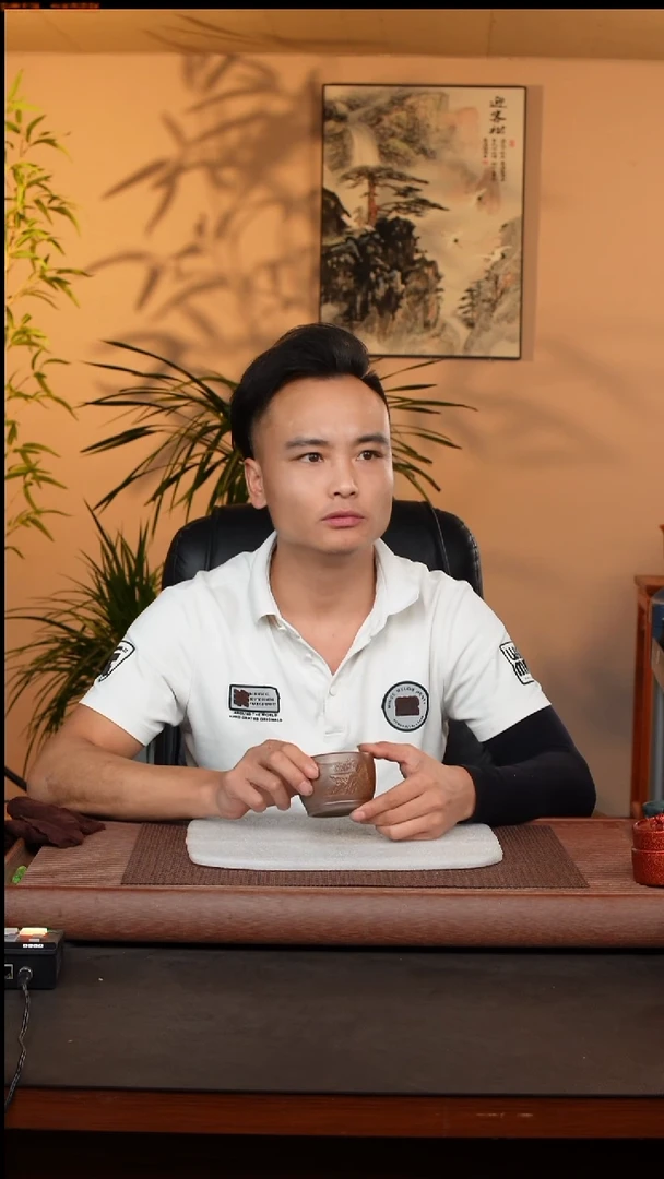 茶杯紫砂原矿主人杯