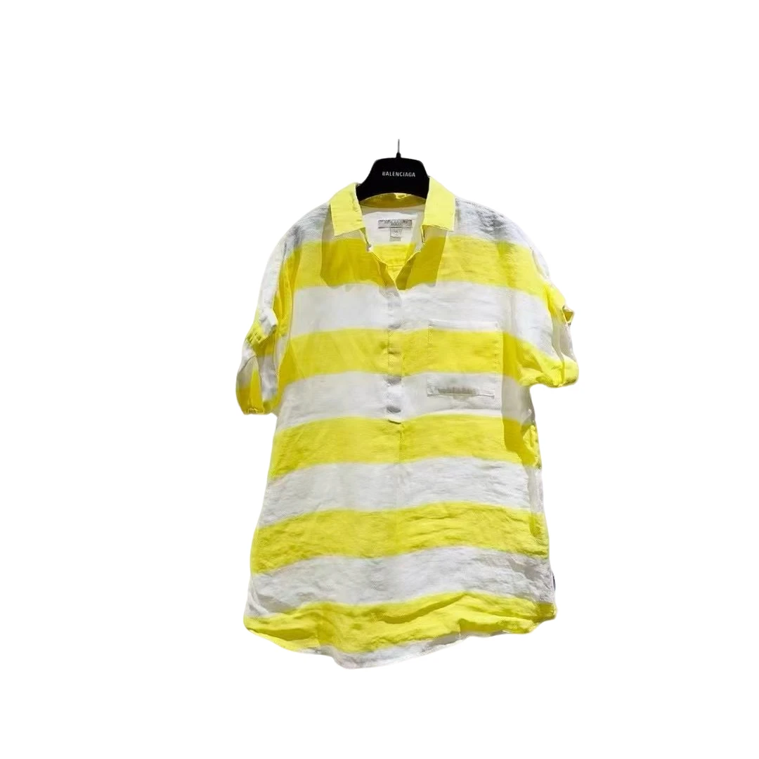 99新 BURBERRY/博柏利 双双臻选/vv01360/博柏利短袖/XS码