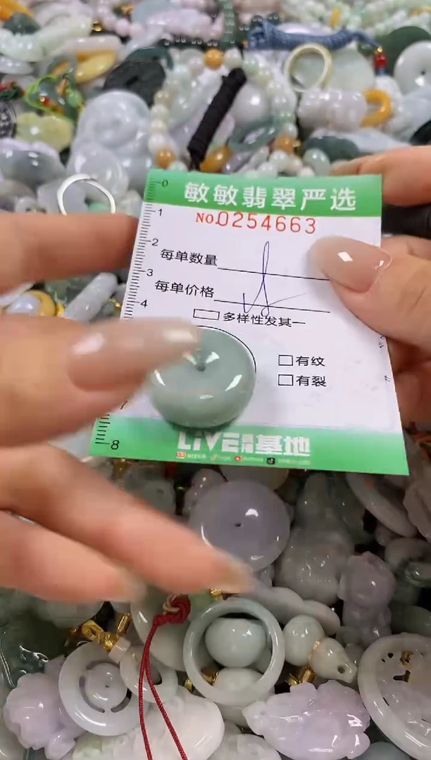 翡翠未镶嵌颈饰闪购0254663