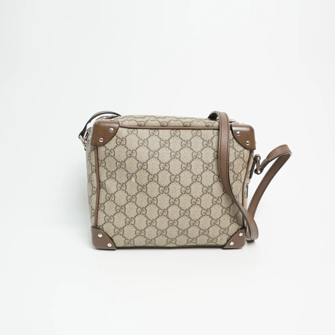 95新 GUCCI/古驰 古驰斜挎盒子包DS011333